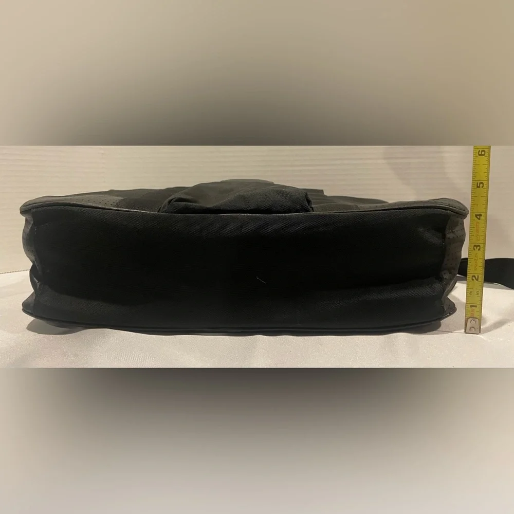 Coach Black Nylon Laptop Bag with Adjustable Strap